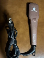 Micropure Enhanced Hair Straightener Brush Flat Iron Hair Straightening Brush