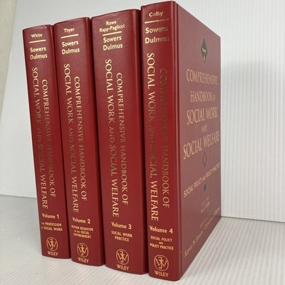 Comprehensive Handbook of Social Work and Social Welfare 4 volume set complete