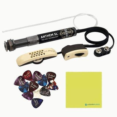 LR Baggs Anthem SL-C Classical Guitar Pickup Battery Life: 170+ hrs Bundle w/...
