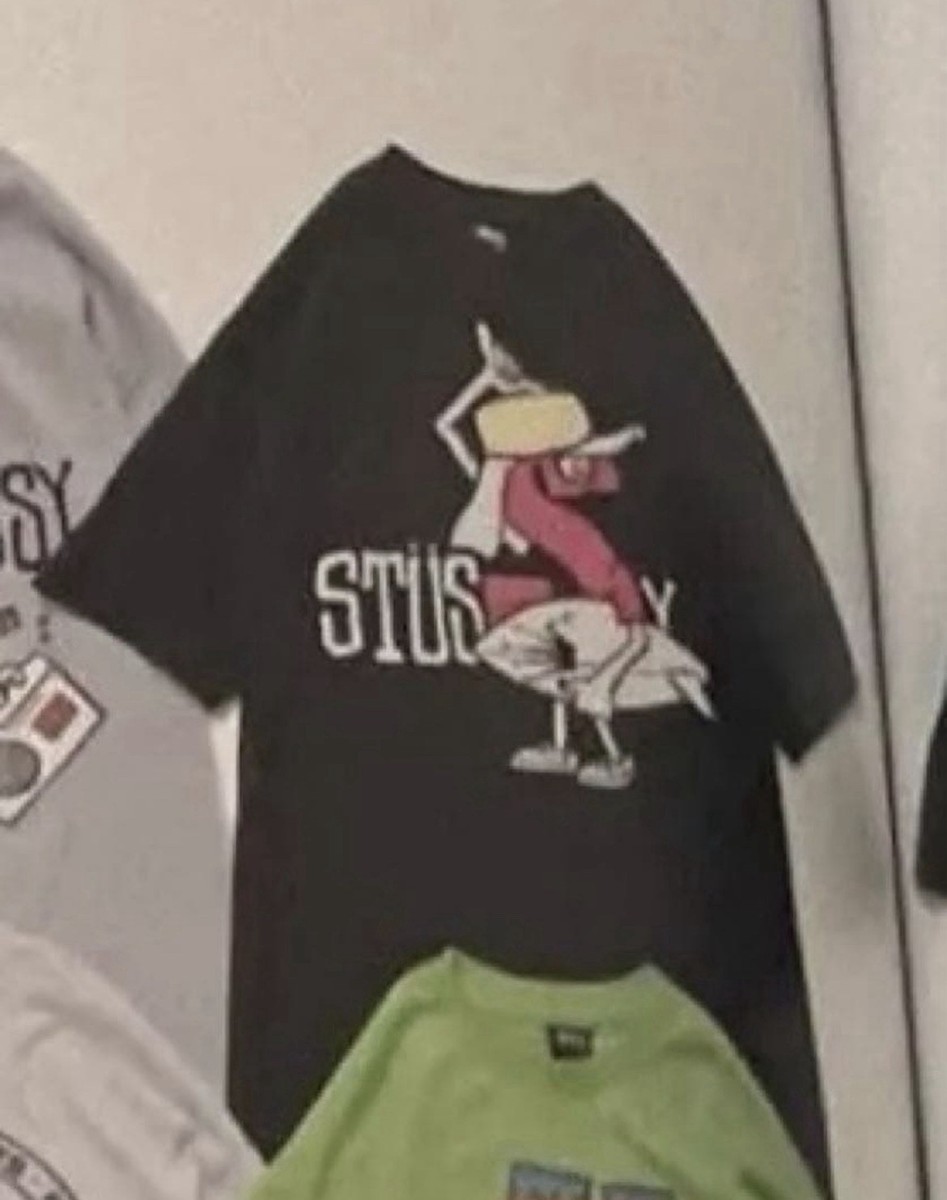 Stussy 2010 30th Anniversary S Character Tee XL Navy Rare Mexico