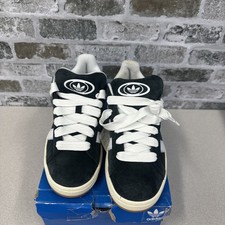 Adidas Campus 00s Men's Sneakers, Black/White New with MFG Box Size 7 1/2