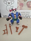 Vintage TMNT Ninja Turtles Figure Panda Khan 1990 Complete