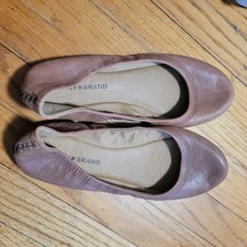 NWOB Lucky Brand Womens Emmie Bourbon Ballet Flats Shoes 10 Medium