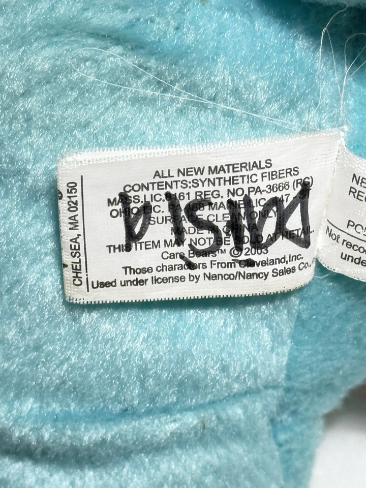 Lote de 5 peluches de peluche de colección Care Bear Y2K años 2000 juguete de peluche lote de coleccionista PAQUETE Foto 4 de 4