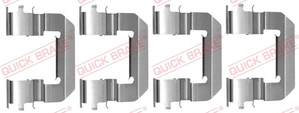 Fits QUICK BRAKE QB109-0014 Accessory Kit, disc brake pad QB109-0014 Brake pad - Image 6