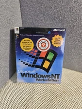 Microsoft Windows NT Workstation 4.0 CD Full Version Retail Factory Sealed 