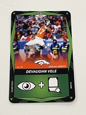 2025 UNO Elite Alt Jerseys Football Green #176 - Devaughn Vele - Denver Broncos