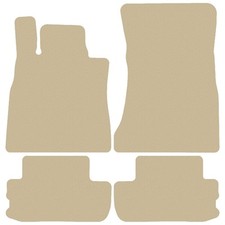 Velour Automatten f&uuml;r Mercedes S-Klasse C217 Coupe S217 Cabrio 2014-2020, Beige