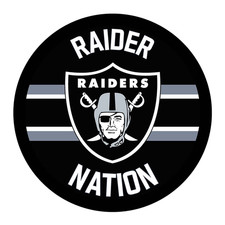 Oakland Las Vegas Raiders Logo Weather Resistant Vinyl Sticker/Decal 08