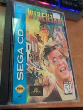 Wirehead Sega CD Complete in Box CIB. Broken Case