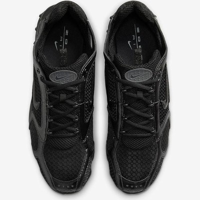 Nike Air Zoom Spiridon Cage 2 Triple Black Running Sneakers Men