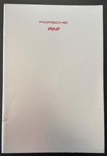 Mint Original 1992 Porsche 968 Coupe Cabriolet Sales Brochure Catalog 34 Pages Mint Original 1992 Porsche 968 Coupe Cabriolet Sales Brochure Catalog 34 Pages
