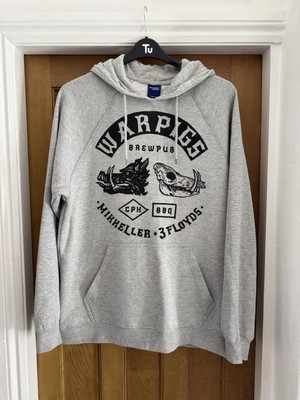 Warpigs Brewpub Copenhagen grau Hoodie XL Herren Mikkeller Craft Beer Finalgravity