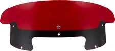 Klock Werks - KWW-04-0622 Kolor Flare Windshield 8" Red Indian Challenger  Pursu
