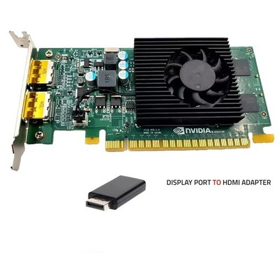 NVIDIA GeForce GT730 Low Profile GPU Dual DisplayPort HDMI Video Card 0CNRTY