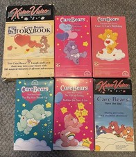 Care Bears VHS LOT - 6 Tapes Total
