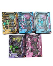 Monster High Dawn of The Dance Creeproduction Set of 5 NIB