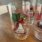Holly Hobbie Vintage Coca Cola Christmas Glasses set of 5 — photo 2