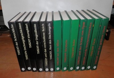 Edgar Rice Burroughs Tarzan Edition Kranichborn 13 von 15 Hardcover-Bücher