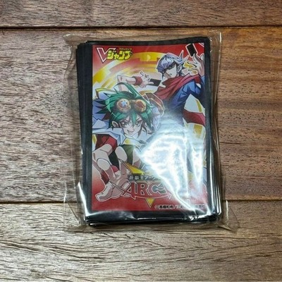 Yugioh ARC-V Yuya Sakaki & Reiji Akaba Protector 70 Sleeves VJump Limited to 100
