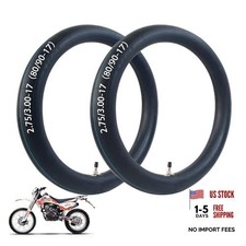 2.75/3.00-17 Heavy Replacement Inner Tube, 80/90-17 2.75/3.00-17 2 Pack 