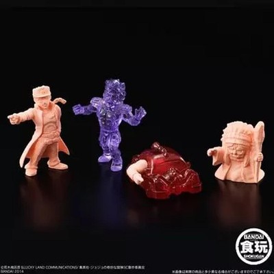 Trading Figure 1. Jotaro Kujo/Star Platinum/Glücksrad/Enya Color Ver. 5 cm