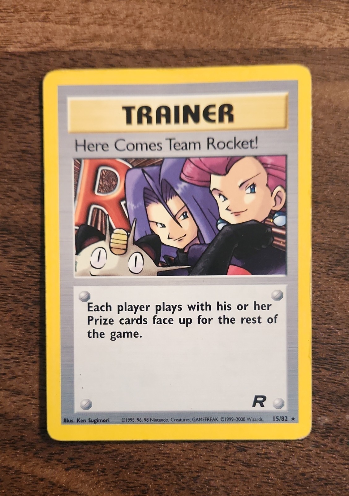 Here Comes Team Rocket! 15/82 Team Rocket Holo
