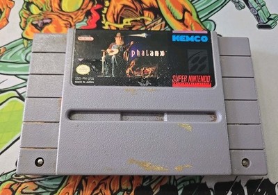 Phalanx (Super Nintendo SNES 1992) Authentic Cartridge, Tested & Working