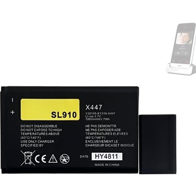 Ersatzakku V30145-K1310K-X447 für Sie-Mens SL910, SL910A, SL910H Lithium-Poly...