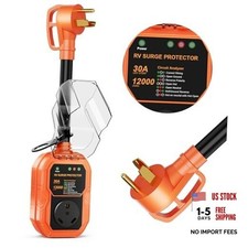 RV Surge Protector 30 Amp 12000J - Basic 12000J - 30 Amp RV Basic Protection