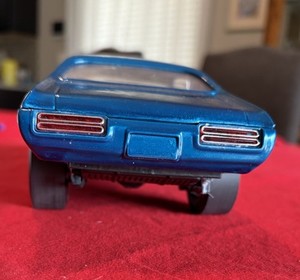 Pontiac Collectible Model Car Blue Classic Coupe Collectible Blue Coupe