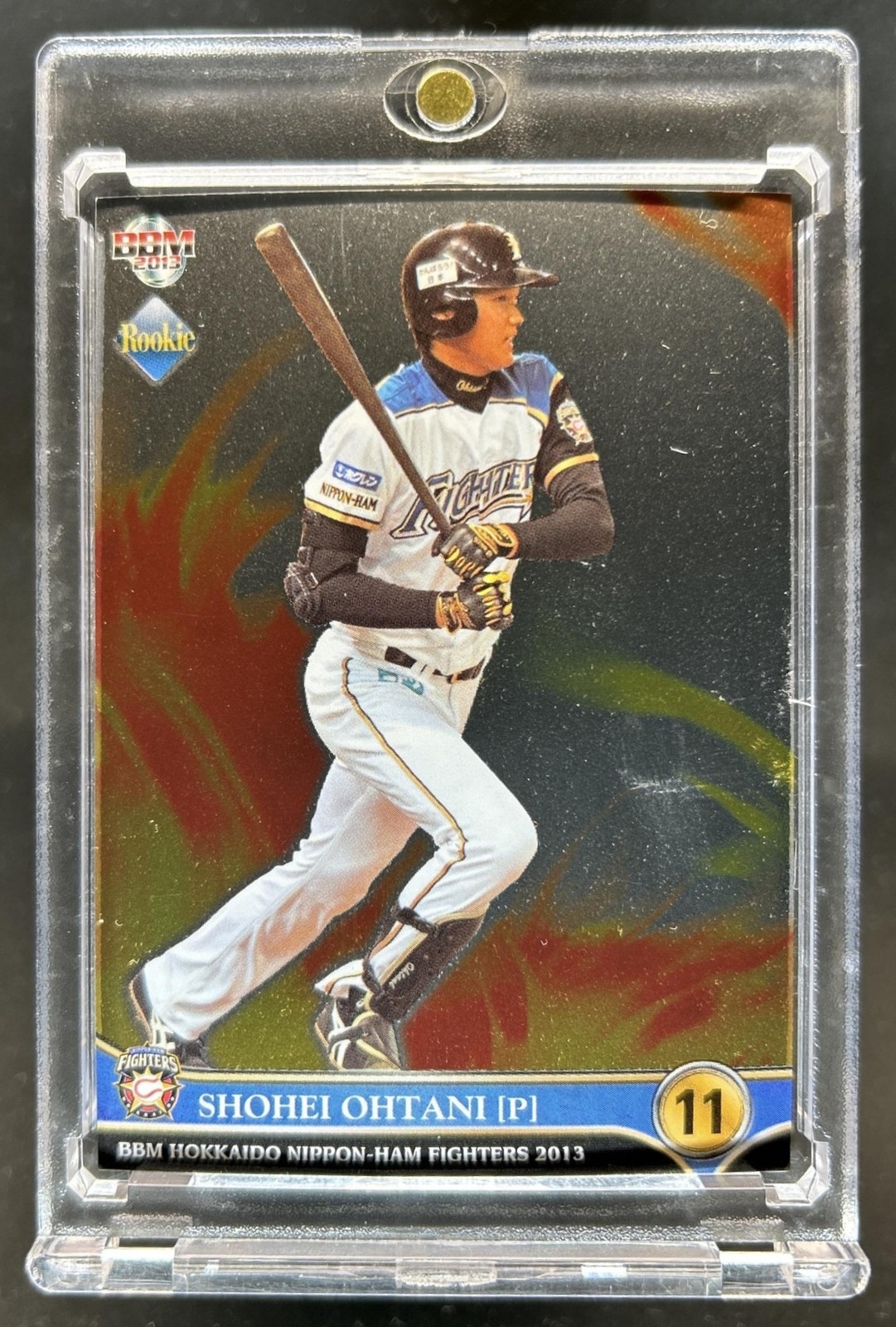 Shohei Ohtani 2013 BBM Hokkaido Nippon-Ham Fighters #F02B Batting