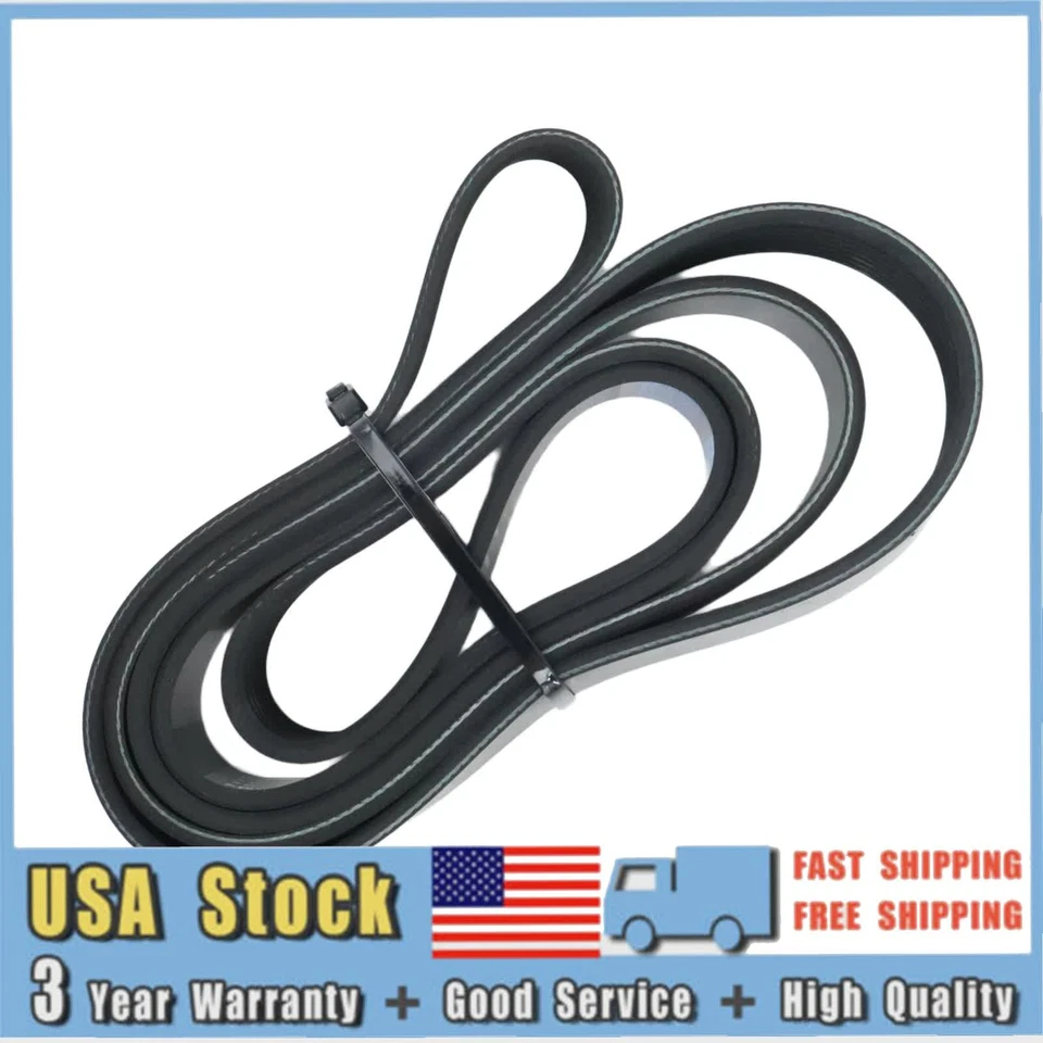 EPDM Serpentine Belt 7PK1905 for Toyota Camry Pontiac Vibe Scion xB 2.4L DOHC - Image 3 of 4