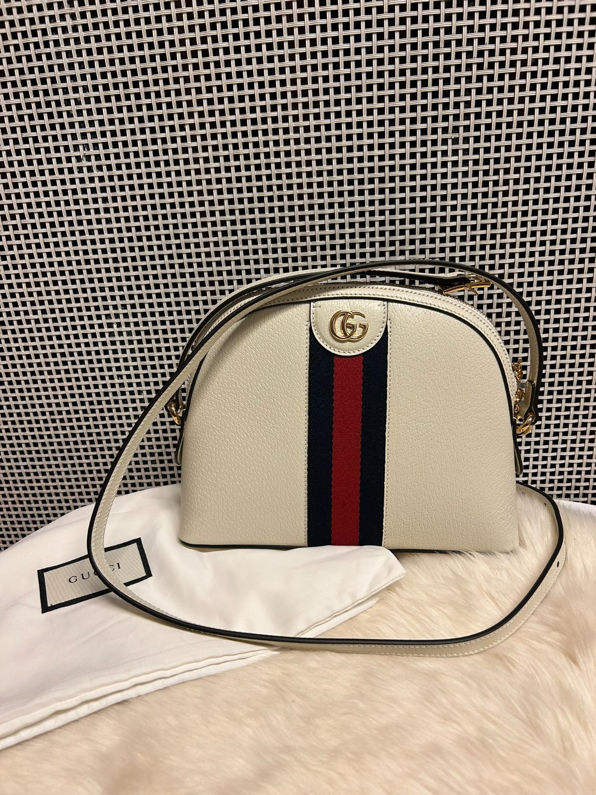 Borsa a tracolla piccola Gucci Ophidia