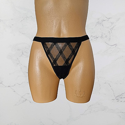 La Perla Studio Luxus String, Tanga in Schwarz Gr. 40 aus Sylter Boutique Neu