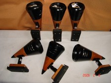 6 Stück halogen spot strahler Mahaghoni für Halo Stangensystem