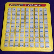 Vtg  93 Magic Math Multiplication Machine Lea...