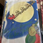 5 Vintage NOS  Paper Table Cover Christmas 54 x 96 Inch Rectangle; Santa, bears — photo 2