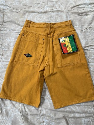 RARE Deadstock Vintage 90s Cross Colours Canvas Hip Hop Shorts NWT