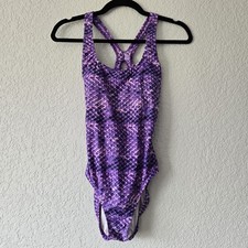 SPEEDO 6 UltraBack ONE-piece Swimsuit racerback PURPLE 7722136