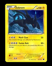 Pokemon ZEKROM 2013 Plasma Freeze COSMOS HOLO Collection Box carta promozionale 39/116