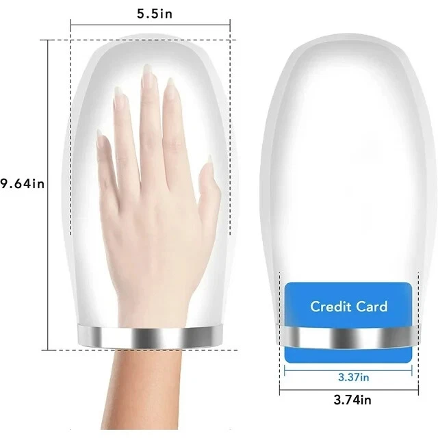 Masajeador de manos inteligente: compresión térmica inalámbrica para alivio del dolor de dedos y manos Foto 2 de 4