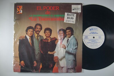 La TREMENDA El Poder de LATIN LP Shrink DISCOS ALL STARS