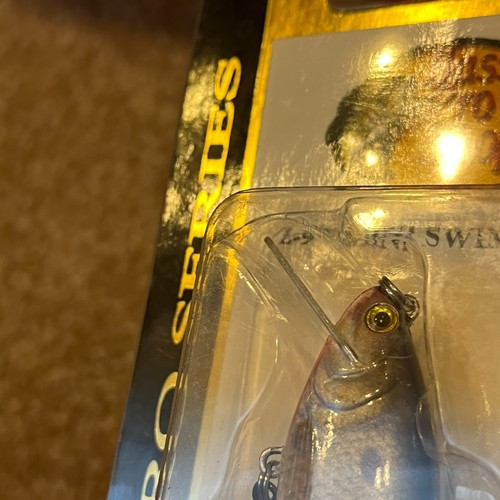 NEW Bass Pro Z-9 Gray Shad Mini Swimbait XPS Fishing Lure Jointed Crankbait - Picture 4 of 8