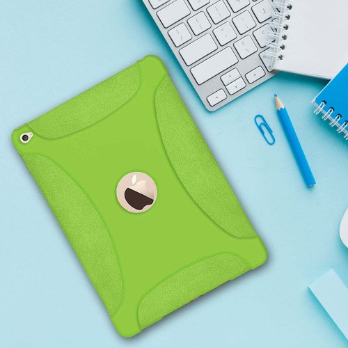 AMZER Soft Silicone Skin Jelly Case Impact Resistant Cover for Apple iPad Air 2 - Picture 37 of 63