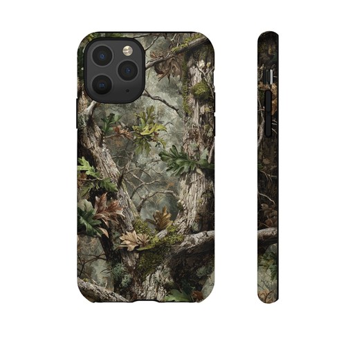 Pour iPhone | Samsung Galaxy | Coque téléphone Pixel - Feuilles de chêne mousse chasse camouflage - Photo 118 sur 255