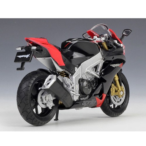 1/18 Aprilia RSV 4 Factory Motorcycle Model Diecast Toy Car Toys for Kids Boys - Picture 6 of 7