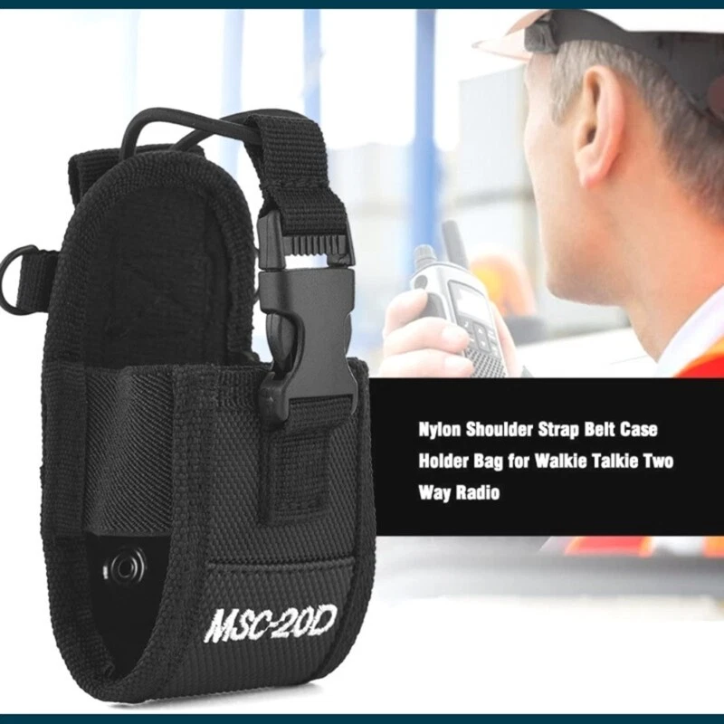 Nylon Belt Bag Adjustable Shoulder Strap Nylon Belt Case Bag Storage