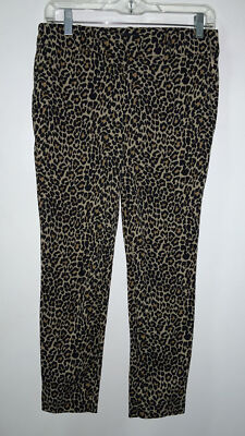 J.Crew Women's Leopard Print Winnie Pant Size 4