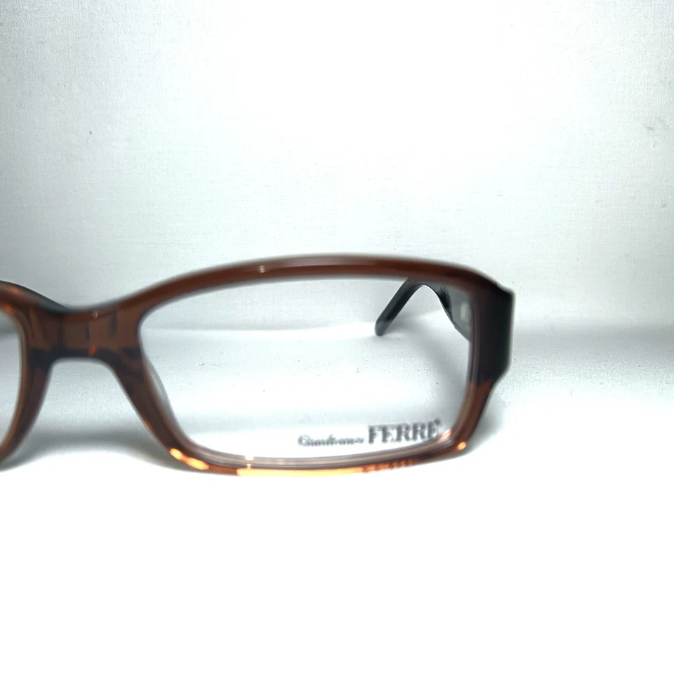 Óculos, Gianfranco Ferre, retangular, oval, armações, cristais Swarovski, novo em folha - Imagem 4 de 4